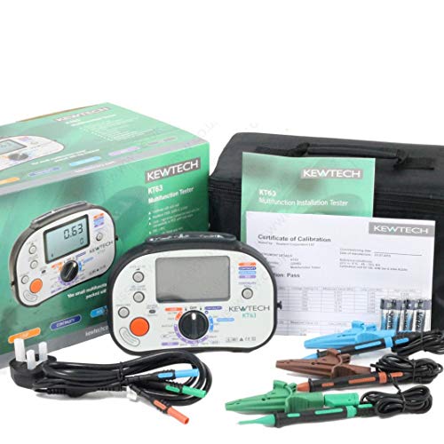 Kewtech KT63DL Multifunction Installation Tester